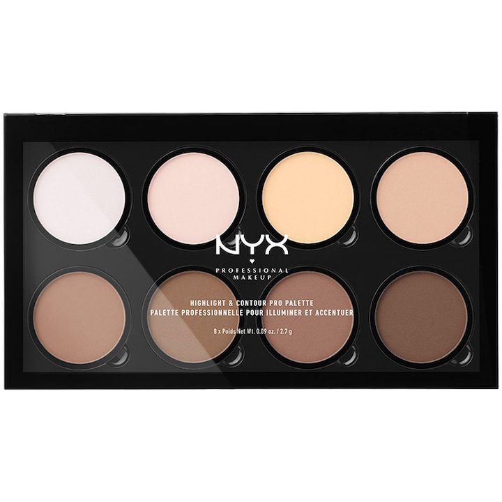 Палитра за скулптуриране NYX PM Highlight and Contour Pro Palette