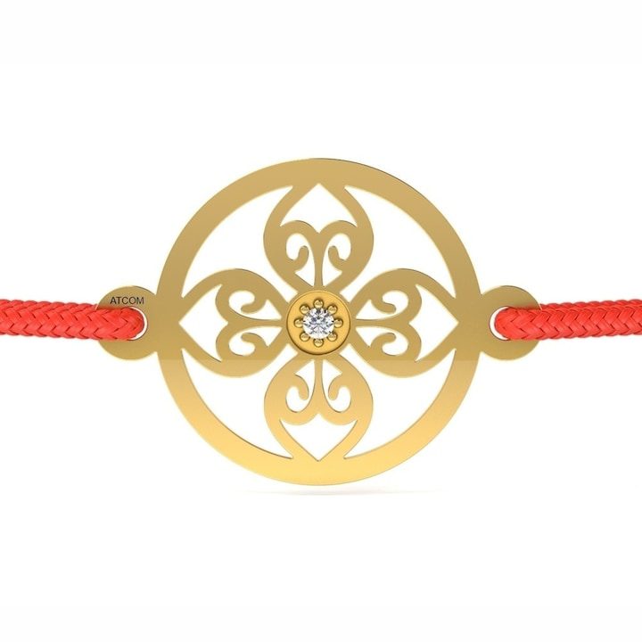 Гривна от жълто злато с корда модел 64 - eMAG.bg