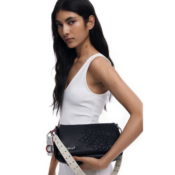 Дамска черна чанта 25WAXPBD - eMAG.bg