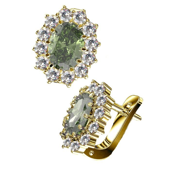 Дамски обеци A-B