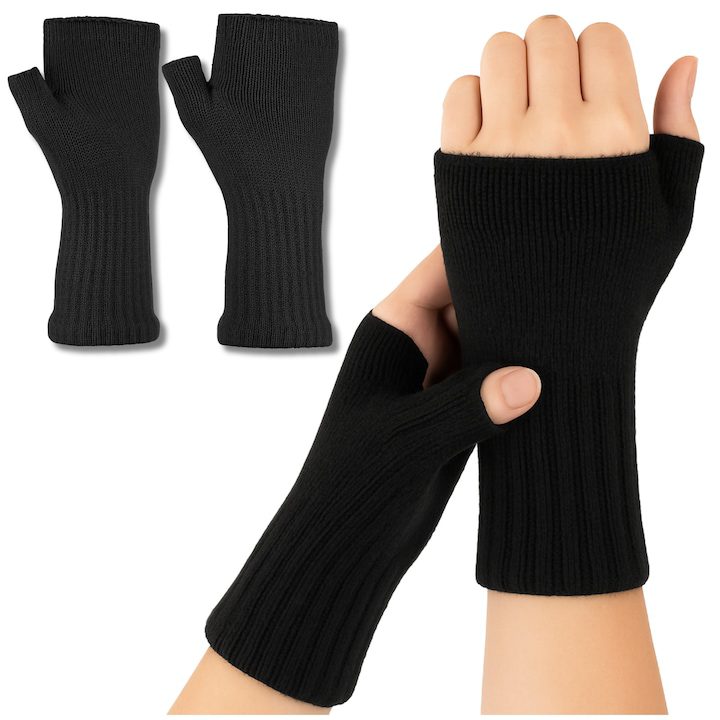 Дамски ръкавици без пръсти