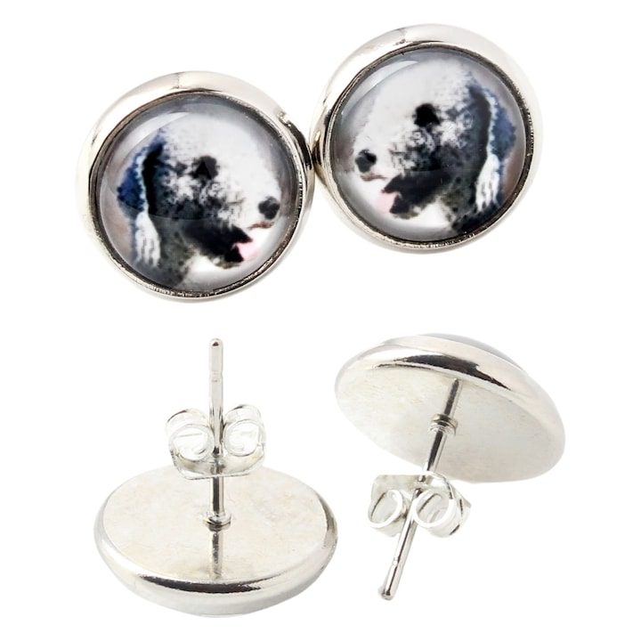 Персонализирани обеци със снимка