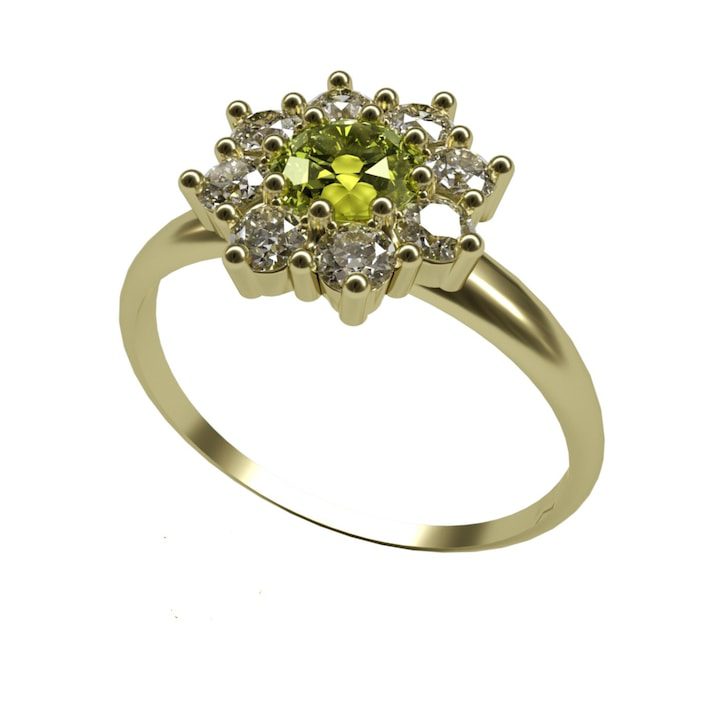 Дамски пръстен A-B