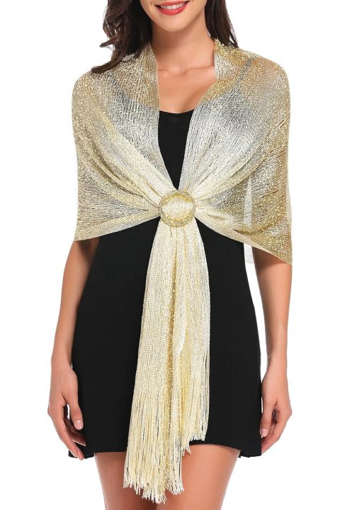 Дълъг дамски шал тип шал