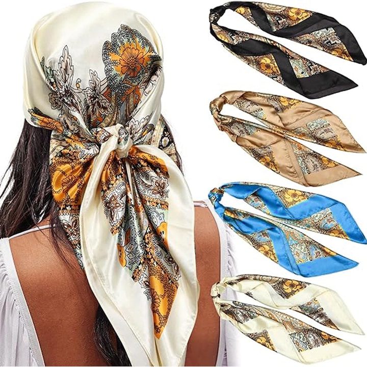 Комплект от 4 шала тип бандана