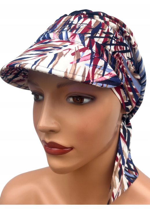 Дамски тюрбан с козирка