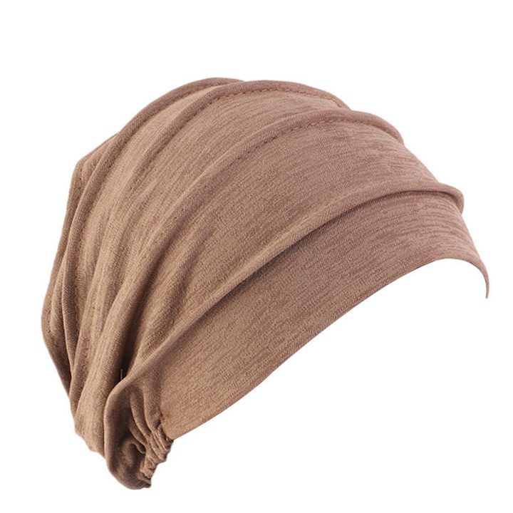 Еластична шапка-тюрбан за жени