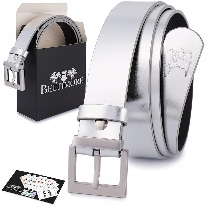 Дамски колан от естествена кожа