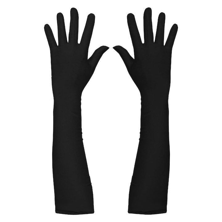 Дълги сатенени ръкавици