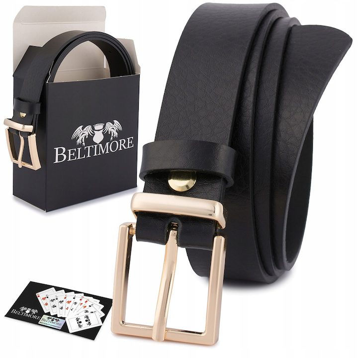 Дамски колан от естествена кожа