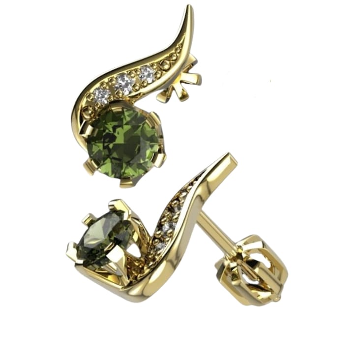 Дамски обеци A-B