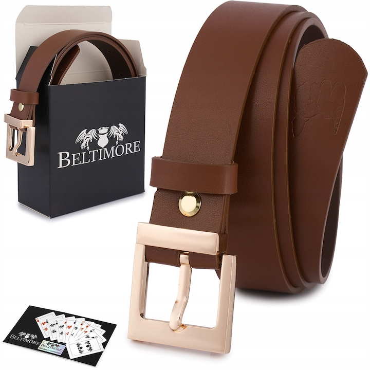 Дамски колан от естествена кожа