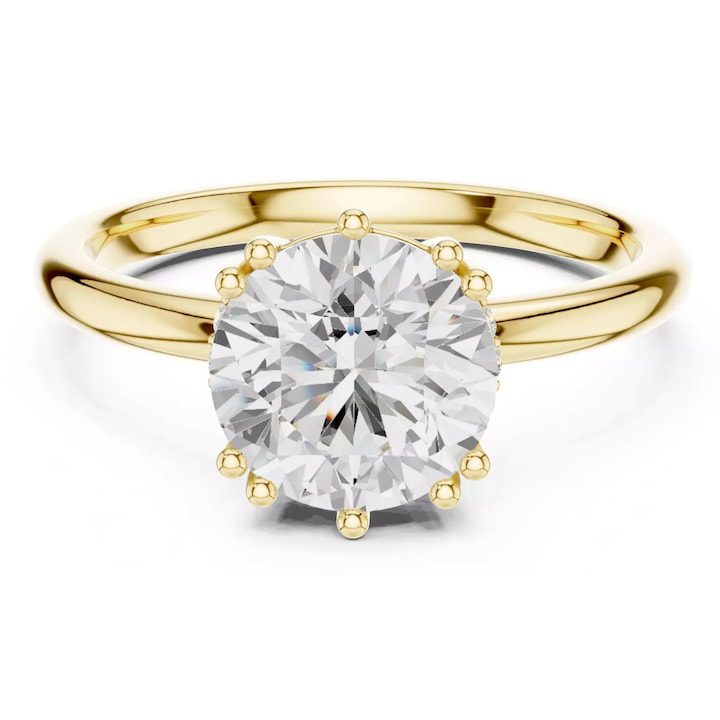 №898 Златен годежен пръстен