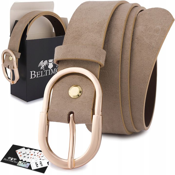 Дамски колан от естествена кожа