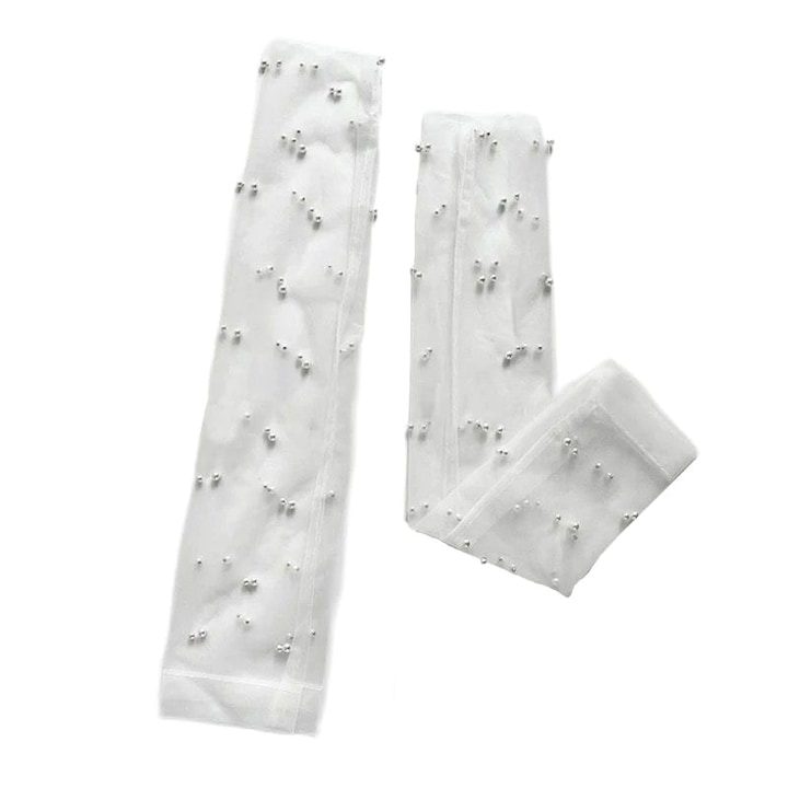 CLASStitude Перлен украсен воал ръкав