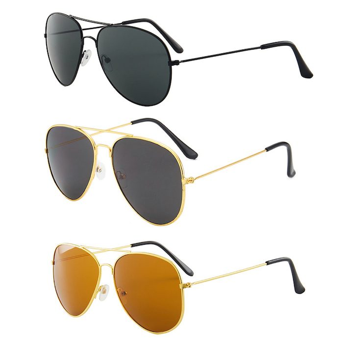 Комплект от 3 слънчеви очила