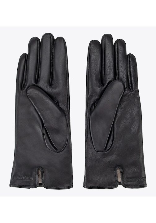 Дамски кожени ръкавици с капитониране