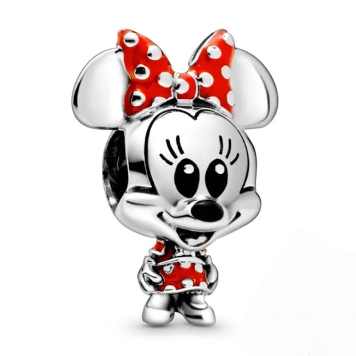 Талисман от сребро 925 Minnie Mouse
