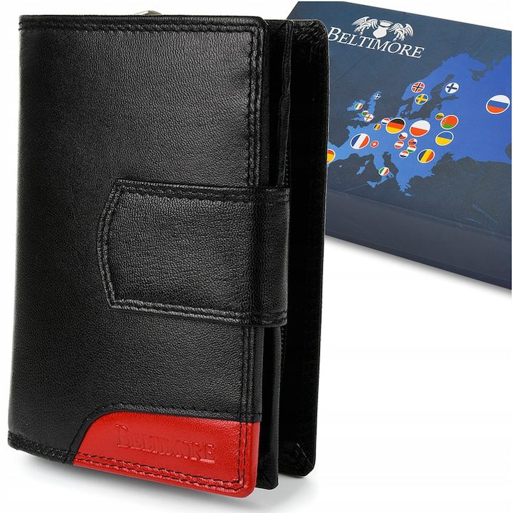 Дамски портфейл от естествена кожа