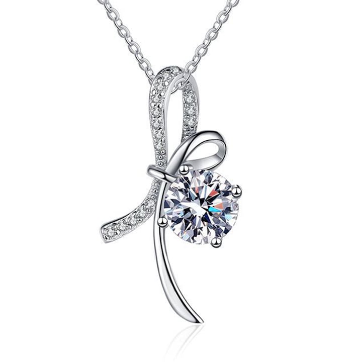 Луксозна диамантена огърлица от моасанит