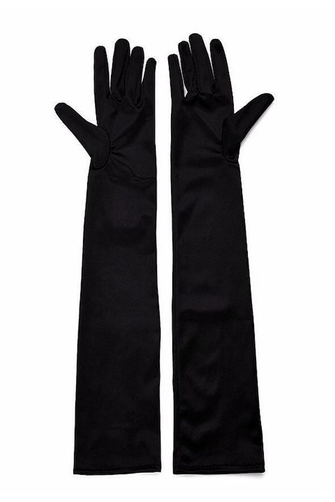 Сатенени дълги елегантни ръкавици Deity