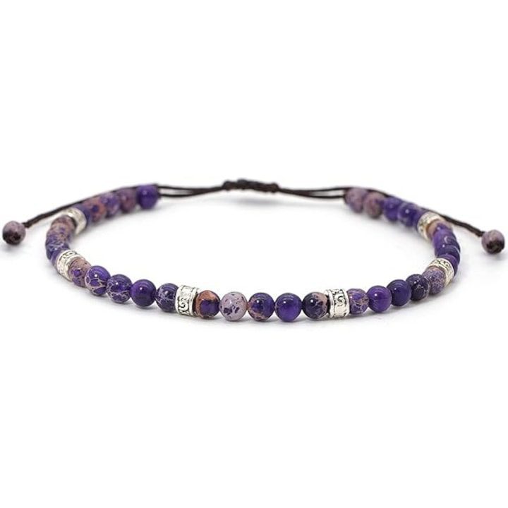 Гривна от цветни камъни с мъниста