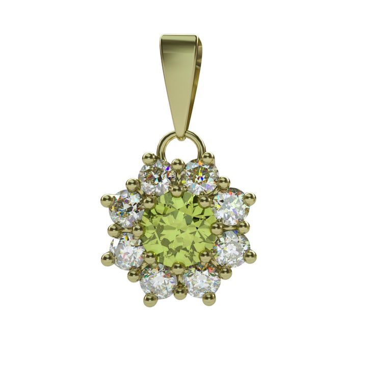 Дамски медальон A-B