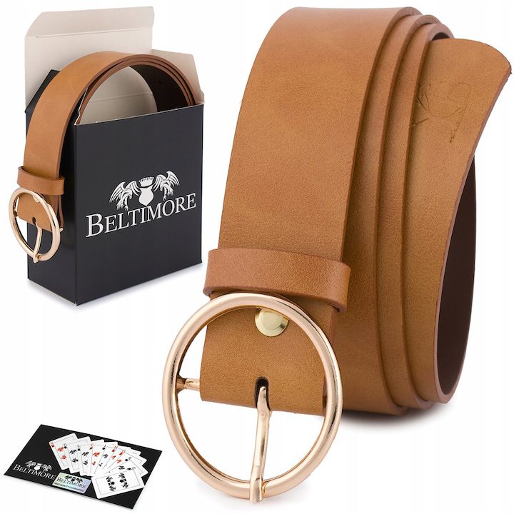 Дамски колан от естествена кожа