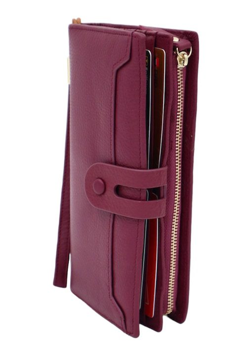 Дамски портфейл от естествена кожа Hassion A12
