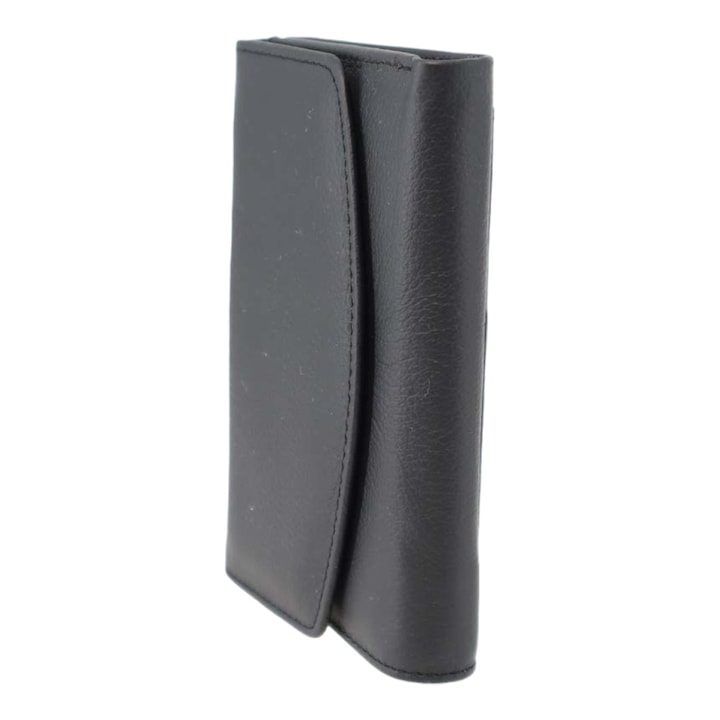 Дамски портфейл от естествена кожа Hassion 1866 черен - eMAG.bg