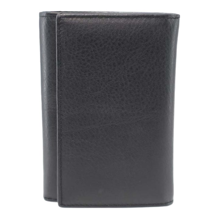 Дамски портфейл от естествена кожа Hassion Z001-6 черен - eMAG.bg