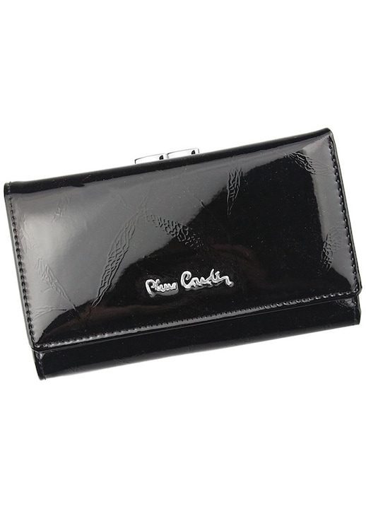 Дамски портфейл Pierre Cardin Естествена кожа Черен - eMAG.bg