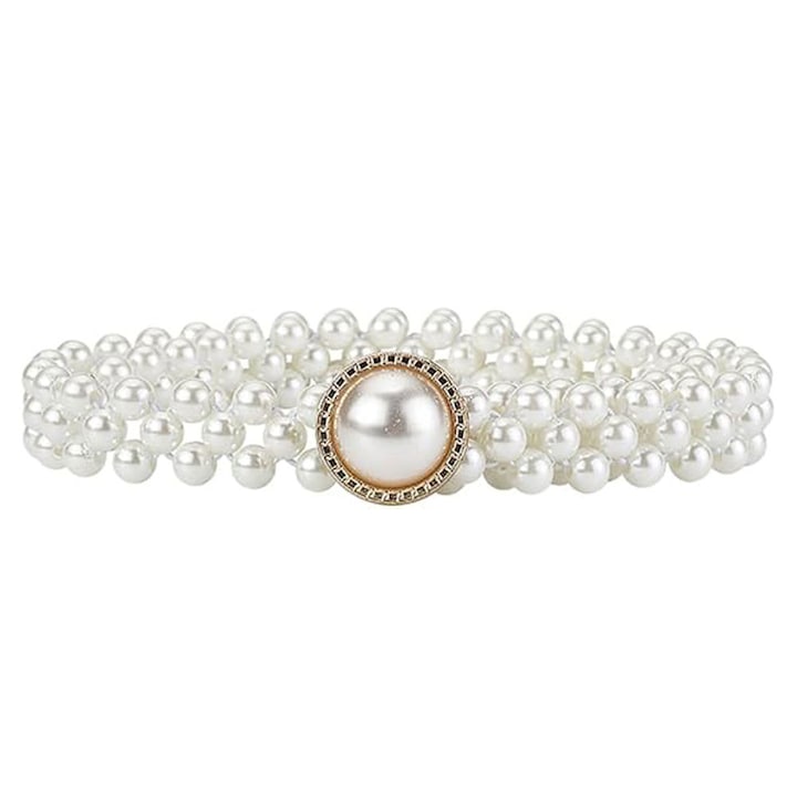 MWAOWM Декоративен перлен колан