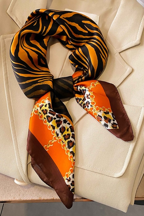 Сатенен дамски шал KAMEA 70x70 см