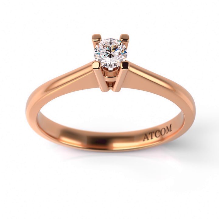 Годежен пръстен Antila от розово злато - eMAG.bg