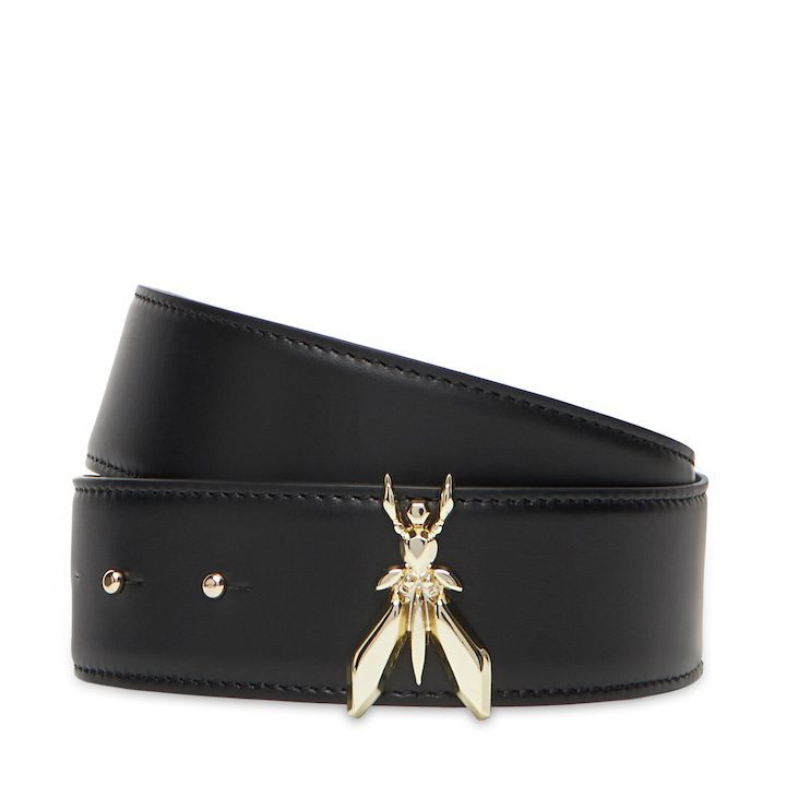 естествена кожа Patrizia Pepe Black/Light Gold Patrizia Pepe дамски колан Black/Light Gold 8W0051/L048-K118 за жени - eMAG.bg