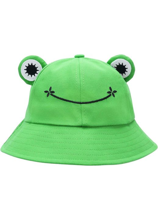 Шапка във формата на жаба QttvbTna 56-58 см Зелена - eMAG.bg