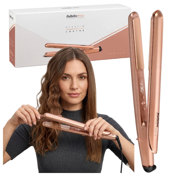 Преса за коса Babyliss PRO Keratin Lustre