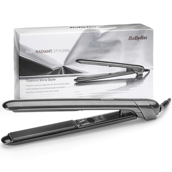 Преса за коса BaByliss Titanium Shine ST620E – eMAG.bg: Най-доброто решение