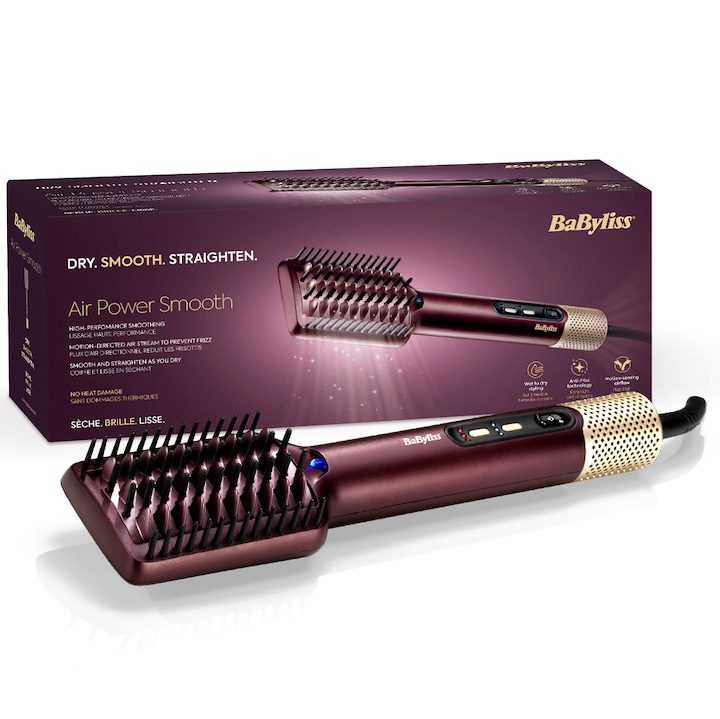 Четка с горещ въздух BaByliss AS6400E Air Power Smooth